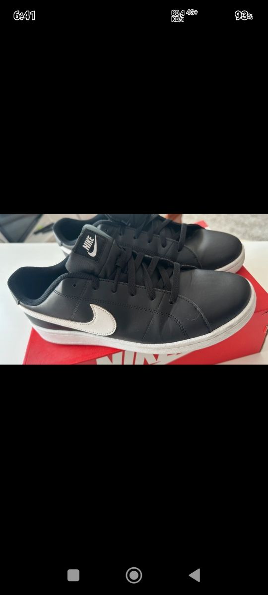 Zapatillas Nike Court negras