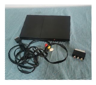 PS2 Slim (PlayStation 2 Slim) negra