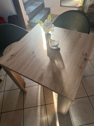 Tavolo quadrato legno 80x80cm