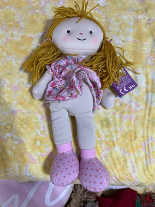 Bambola di stoffa vintage