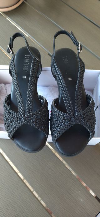 Sandali Lora Ferres 38 neri