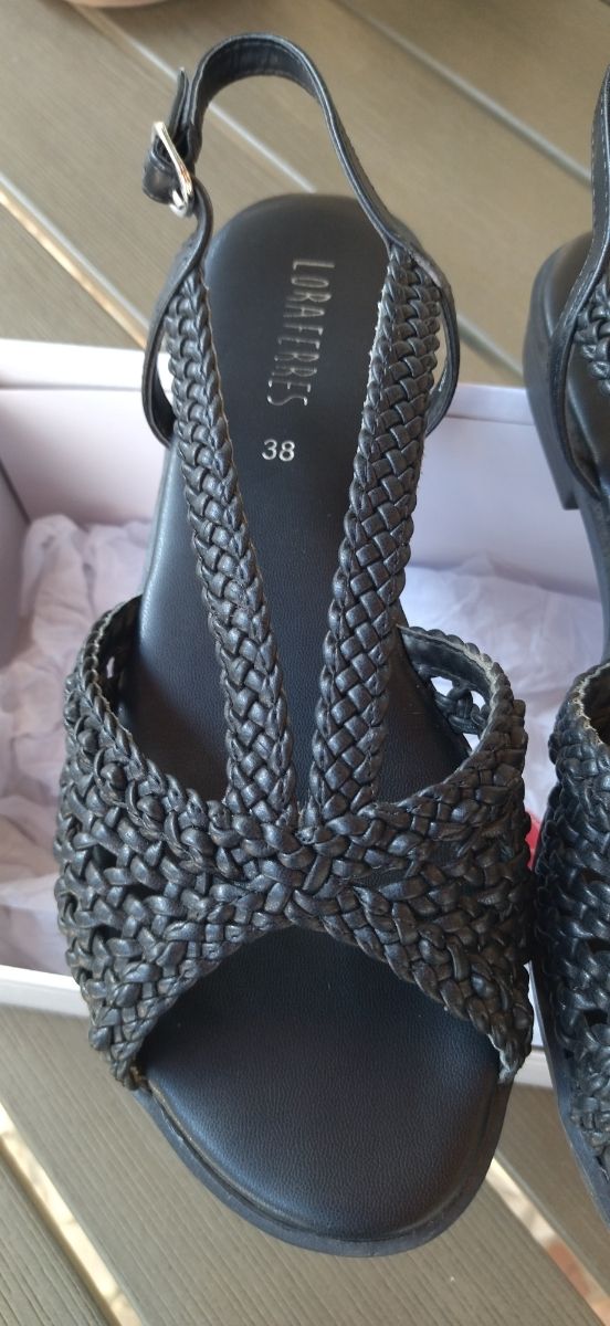 Sandali Lora Ferres 38 neri