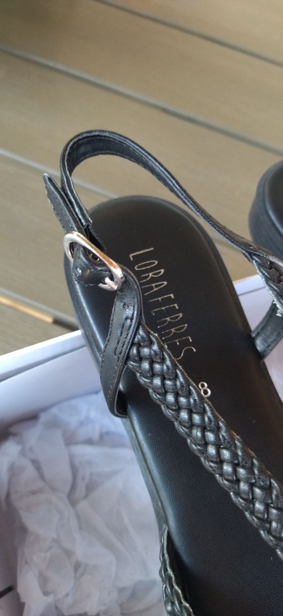 Sandali Lora Ferres 38 neri