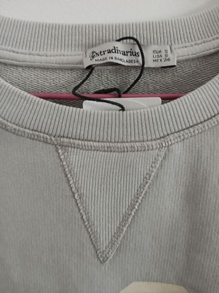 Nuevo Stradivarius Sudadera Talla S