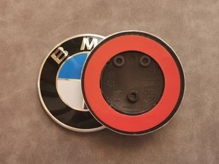 82mm Emblema Logo Capó BMW Insignia Delantero 
