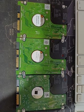 Pack Discos duros WD 2.5" 640GB+500GB para PS3 PS4
