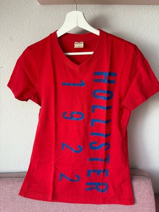Camiseta Hollister Hombre Talla S