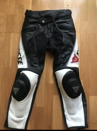 Traje moto cuero Dainese Talla 48