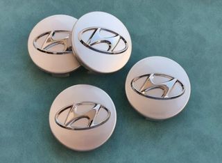 Tapabujes Hyundai Centro de Ruedas Llantas 60mm