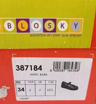 Zapato Pablosky Chica marrón No 34