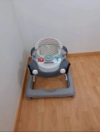 Andador bebé - Coche gris