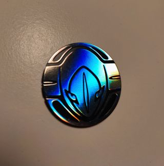 Moneda Deoxys Silver Rainbow