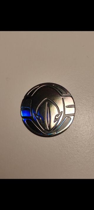 Moneda Deoxys Silver Rainbow