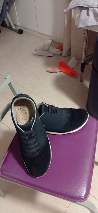 Zapatillas Geox azul marino