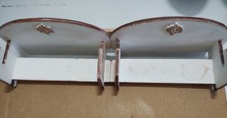  Piccola bacheca da appendere , shabby .