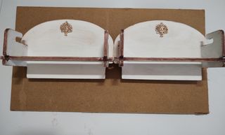  Piccola bacheca da appendere , shabby .