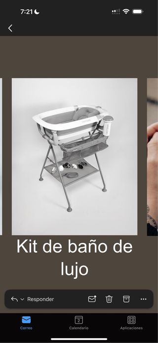 Bañera plegable Twistshake sin soporte+ accesorios