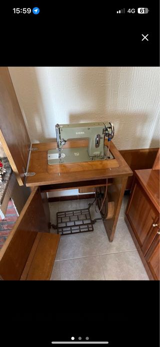 Máquina coser Sigma antigua