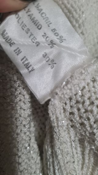  Cardigan vintage beige multicolor