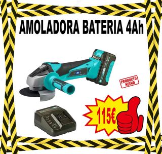 AMOLADORA ANGULAR DE BATERÍA 18V