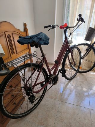 Bicicleta City 65 y otra Wolfbike  aluminio 