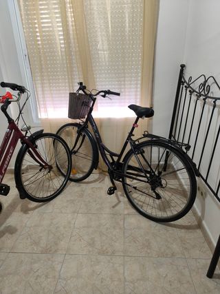 Bicicleta City 65 y otra Wolfbike  aluminio 