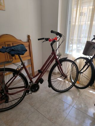 Bicicleta City 65 y otra Wolfbike  aluminio 