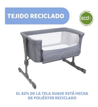 Cuna colecho Chicco Next2Me gris