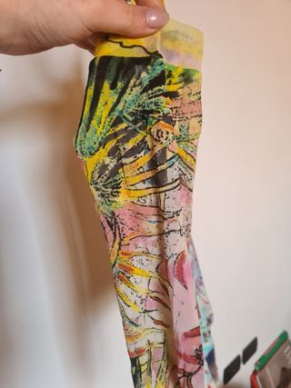Top fantasia multicolor