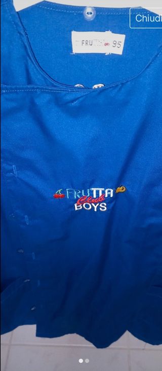Grembiule Frutta Club Boys 11 anni