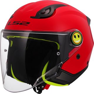 LS2, Casco Moto Jet para Niños FUNNY II SOLID Glos