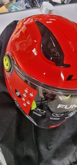 LS2, Casco Moto Jet para Niños FUNNY II SOLID Glos