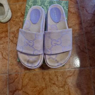 Sandalias Gucci - Beige/Morado