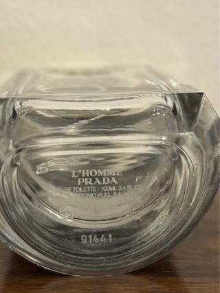 Prada L’Homme- Flacone Profumo Vuota da collezione