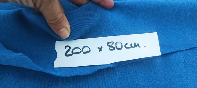 Retales de tela de punto- 7m aprox