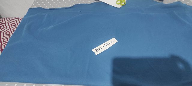 Retales de tela de punto- 7m aprox