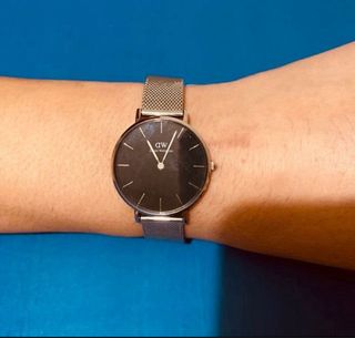 Reloj Daniel Wellington - Negro y Plata