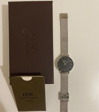 Reloj Daniel Wellington - Negro y Plata