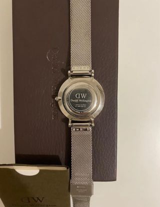Reloj Daniel Wellington - Negro y Plata
