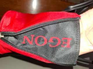 Borsa a mano vintage rossa