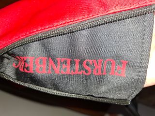 Borsa a mano vintage rossa