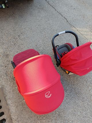 Capazo bebé rojo - nuevo de Jane Rider