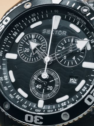 Reloj Sector Diver negro
