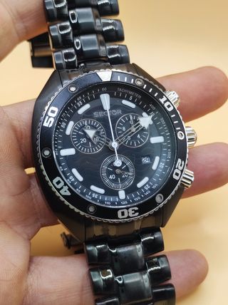 Reloj Sector Diver negro