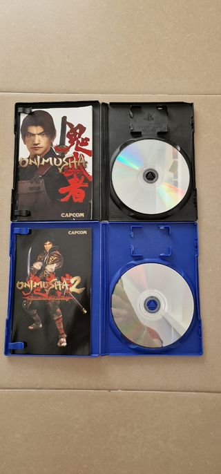 4 juegos Onimusha PS2 (Capcom)