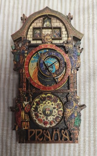Reloj Praga - Imán nevera