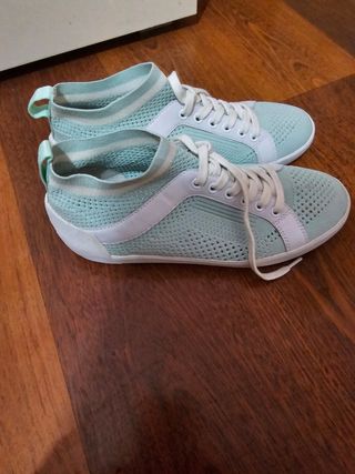 Bambas verano tejidas - Mint