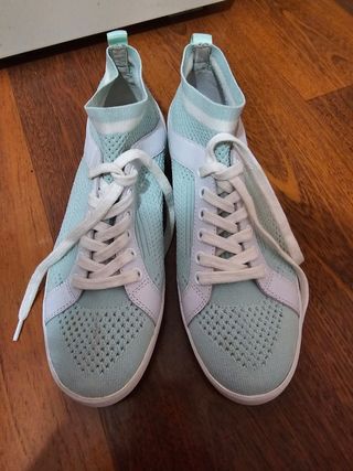Bambas verano tejidas - Mint