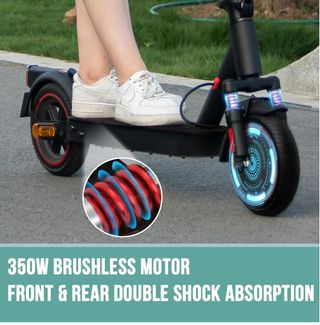 Monopattino elettrico nero