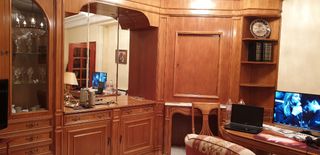 Conjunto salón-comedor madera